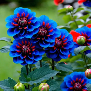 Георгин Аквамарин купить по цене от 318р. в интернет-магазине «Посадика» с доставкой почтой в в Рассказовое и по всей России – [изображение №1].